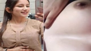 Cute Punjabi Girl Showing Her Boobs To Lover On Video Call HD Watch