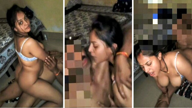 Desi Girl Riding Enjoying Full Sex Doggy Style Nude Video