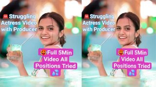 Struggling Actress Director All Positions Tried Hard Sex