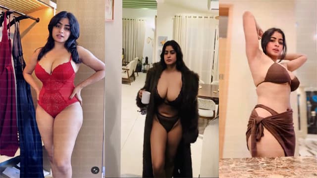 Famous Insta Model Koyel Sarkar Is Bikini Nude Live