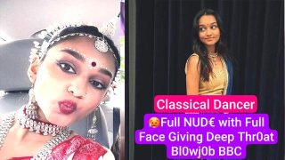 Cute Indian NRI Babe Classical Dancer Sucking BBC Full Nude Sex