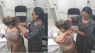 Horny Rich Bhabhi Changing Parlour In CCTV Captured – desibf