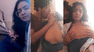 Sexy Indian Chasmish Gf Submissive Boobs Show Viral Leak MMS