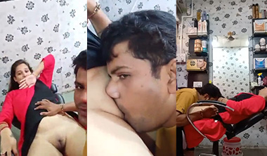Desi Couple Pussy Licking In Beauty Parlour Latest Clips
